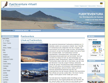 Tablet Screenshot of fuerteventura-virtuell.de
